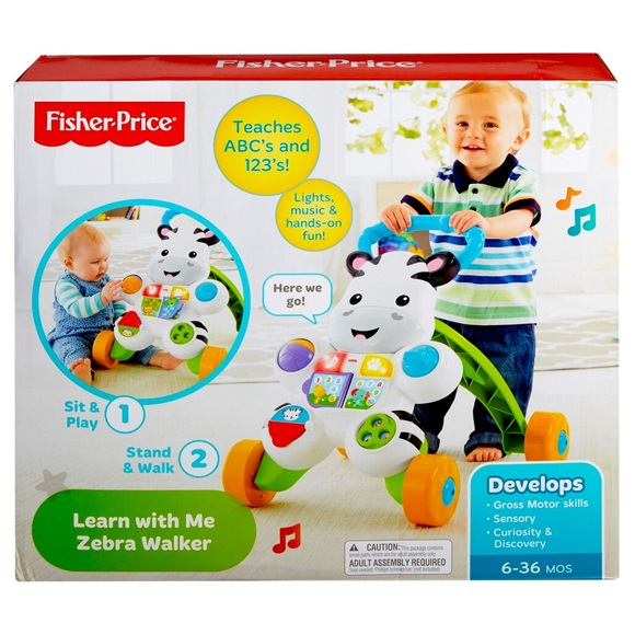 Fisher Price Learn With Me Zebra Walker